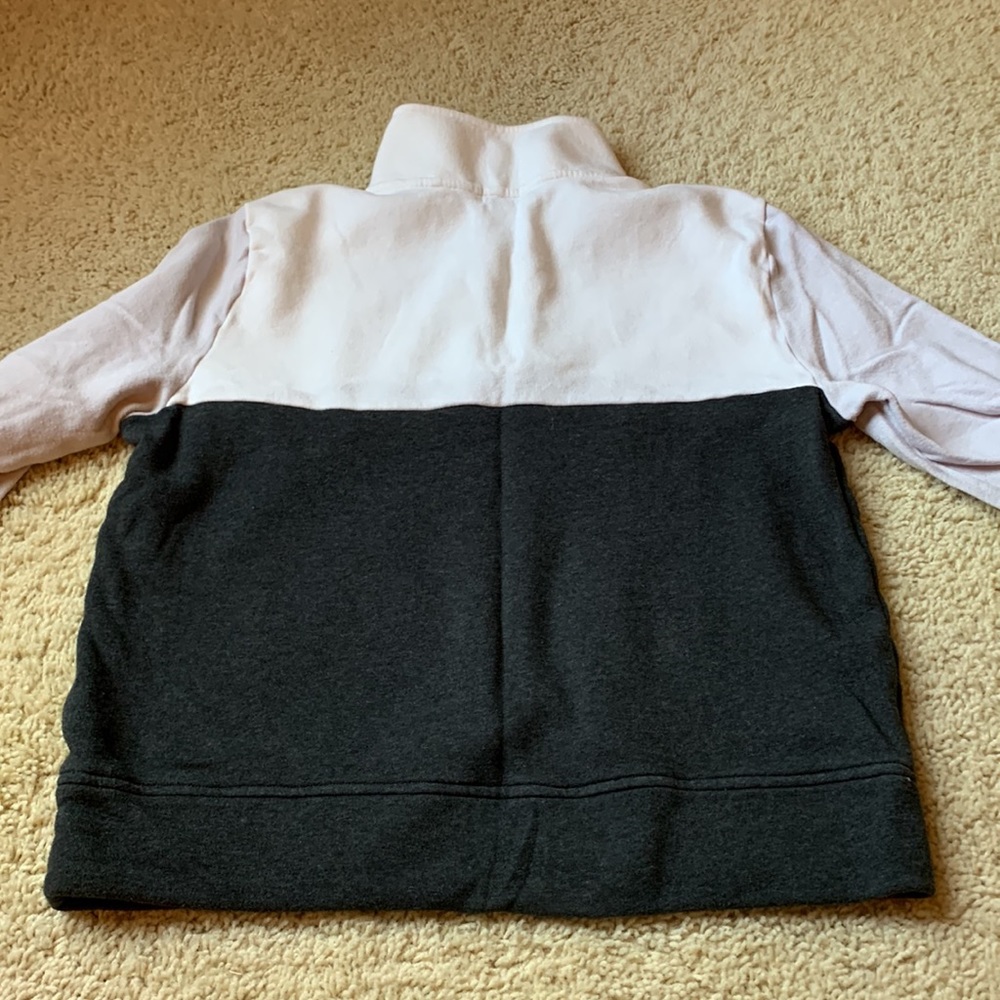 Euc J. Crew Factory Quarter Zip Color Block Sweat… - image 6